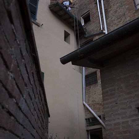 pulizia canale di gronda 2